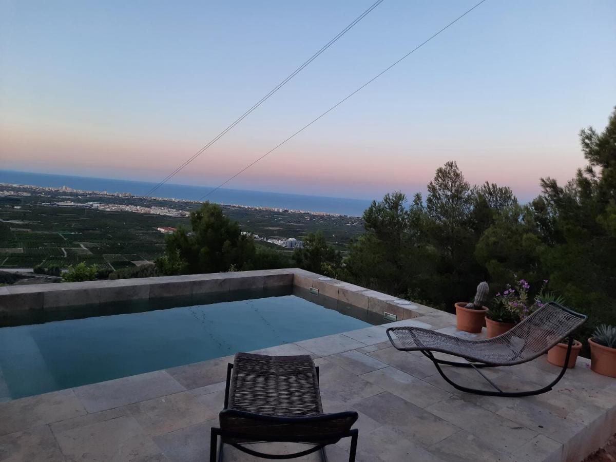 Gaudir La Mar - Casa En Tossal Gros La Font D'En Carros Villa Castillo del Reboller Exteriör bild